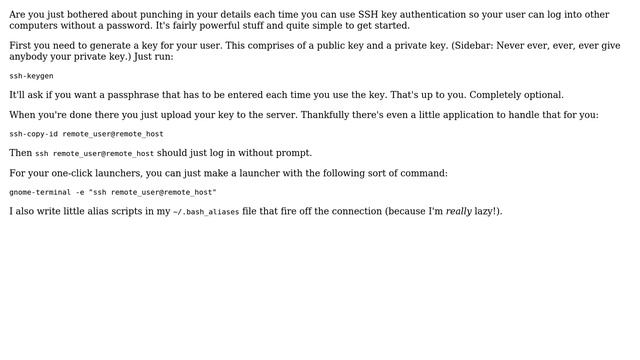 Ubuntu: Is there an SSH connection manager? (7 Solutions!!) смотреть онлайн