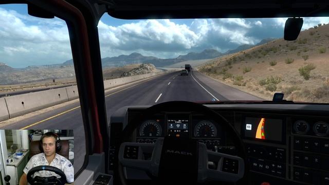 AMERICAN TRUCK SIMULATOR 1.38●ИЗ НЕВАДЫ В АРИЗОНУ смотреть онлайн