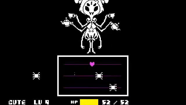 UNDERTALE - No Hit Muffet смотреть онлайн