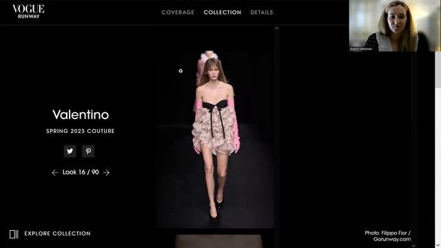 МОДНЫЙ ПОКАЗ VALENTINO SPRING 2023 COUTURE смотреть онлайн