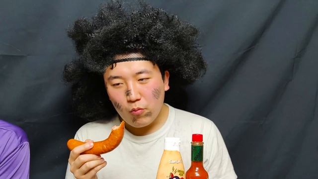 Sea grapes Kyoho Jelly Kielbasa Sausage 킬바사 소시지 쿄호젤리 바다포도 먹방 HUBA 후바 смотреть онлайн