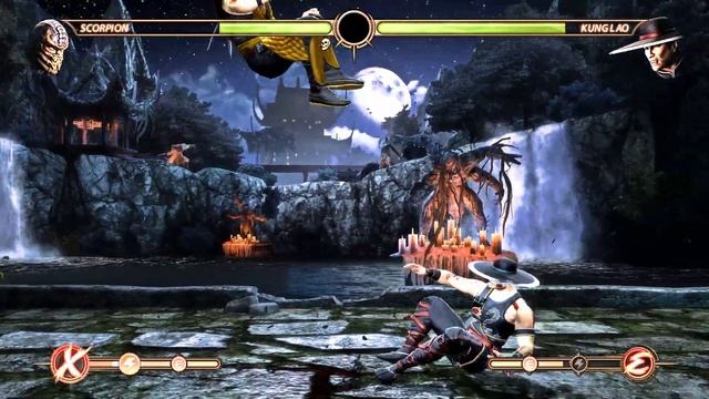 Mortal Kombat 9 Ultimate SCORPION?KUNG LAO ? Em Português PT-BR | 4K 60FPS смотреть онлайн