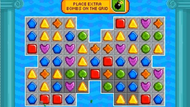 Игра три в ряд ► Pixel Crush Mania Pixel Crush Mania смотреть онлайн