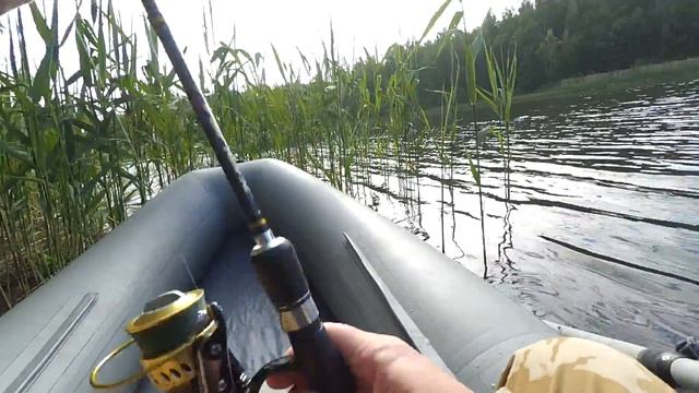 Окунь в шоке , воблер GNOM 45SS . Открытие лодочного сезона 2018 смотреть онлайн