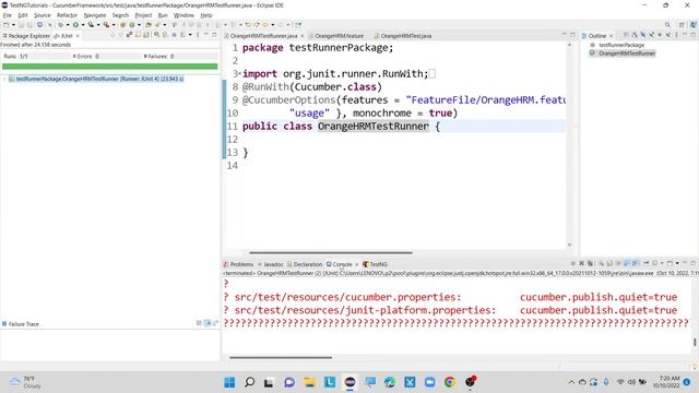 How to generate Reports in Cucumber Framework | Selenium BDD Cucumber Framework - Part 03 смотреть онлайн