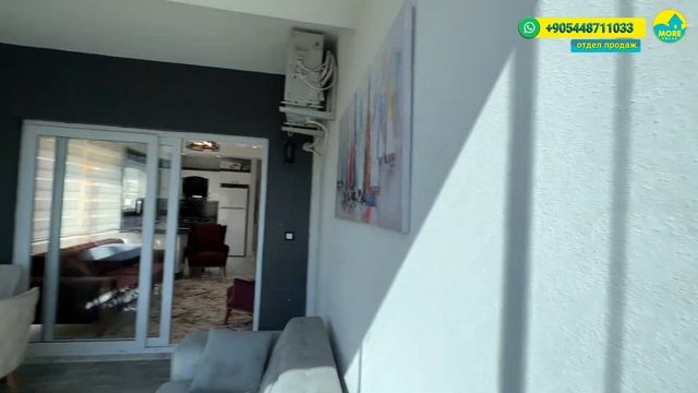 2+1 с мебелью и большой террасой, 122 000 долларов. р-н Арпачбахшиш, Мерсин, Турция смотреть онлайн