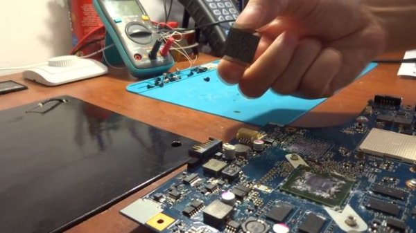 [BGA] Пайка BGA с Е[R]-700 [Pro]. Бессвинец. Вместо 216-0752001 ставим 216-0674026