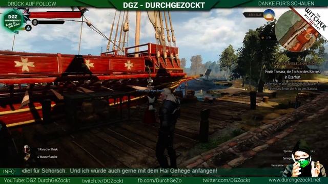 Let's Play The Witcher 3 - #12 - TWITCH | Tamra in Oxenfurt смотреть онлайн