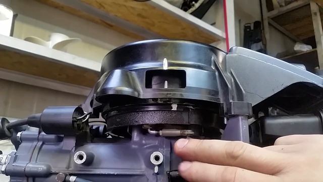 ⚙️??Регулировка угла опережения зажигания на YAMAHA 9.9-15F(G) и на китайских аналогах.