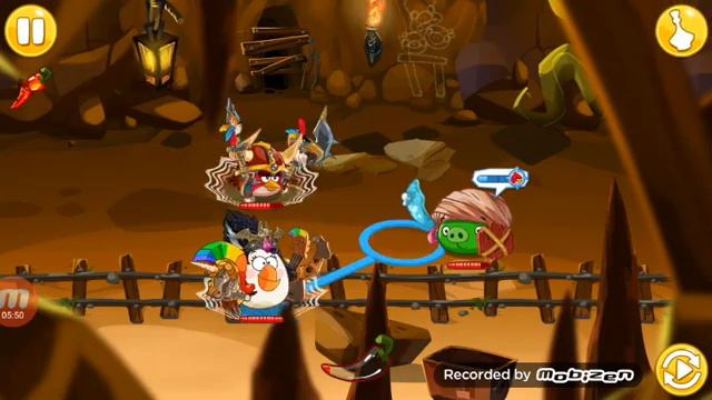 Angry birds Epic-level50-58, cave14-16. смотреть онлайн