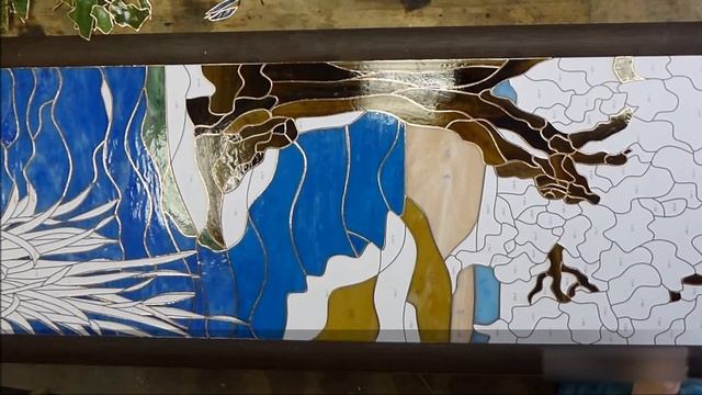 Витражи для сауны ДЕНЬ 19 Витраж ТИФФАНИ своими руками. Making stained glass windows DAY 19. MAKISH смотреть онлайн
