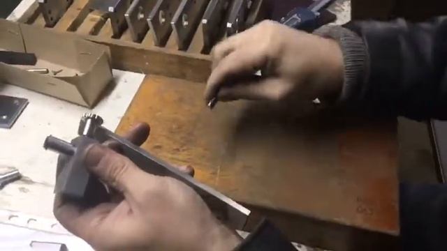 Как разметить центр клинка при сведении спусков смотреть онлайн