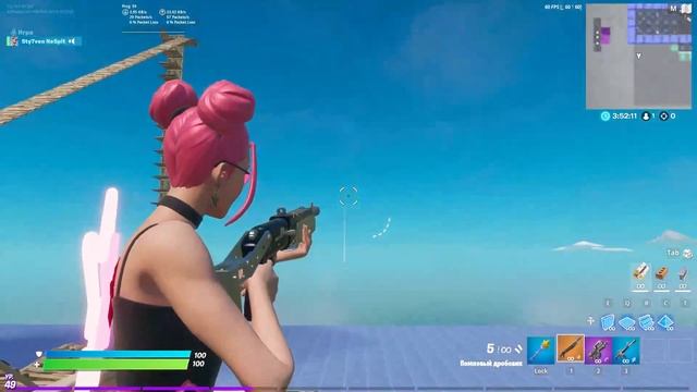 ЛЕТНЯЯ МАРА ОБЗОР СКИНА В ИГРЕ / surf witch in game fortnite creative #fortnite смотреть онлайн