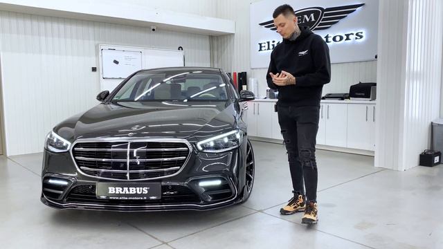 Brabus W223 S400d смотреть онлайн