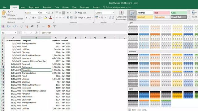 How to beautify an Excel Workbook? смотреть онлайн