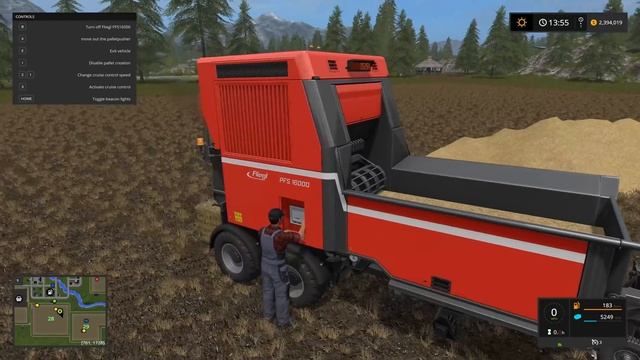 Farming Simulator 2017 Best Mod Ever - Fliegl Pallet Filling System смотреть онлайн