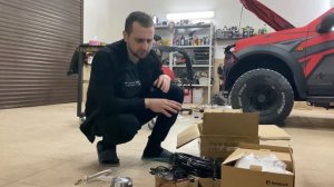 Установка пневмоподвески на Ниву Легенд. Часть 1