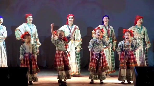 "Ой, на горке калина"- детский ансамбль русской песни "Звоночки" смотреть онлайн