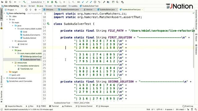 JNation 2019 - Marcus Biel - Live Refactoring Session: Getting rid of dirty code (Auditorium) смотреть онлайн
