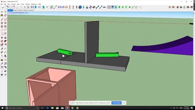 rube goldberg machine design i made in sketch up смотреть онлайн