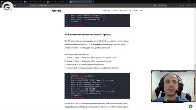 WordPress Kurulu Sitenin Alt Klasörüne Ayrı WordPress Kurmak смотреть онлайн