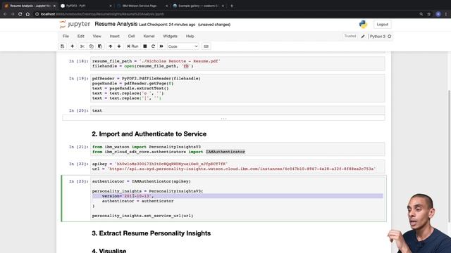 AI Resume Insights in 20 Minutes Using Personality Insights and Python смотреть онлайн