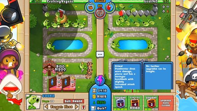 The Overpowered PLANT in Bloons! (ZOMG Destroyer ) смотреть онлайн