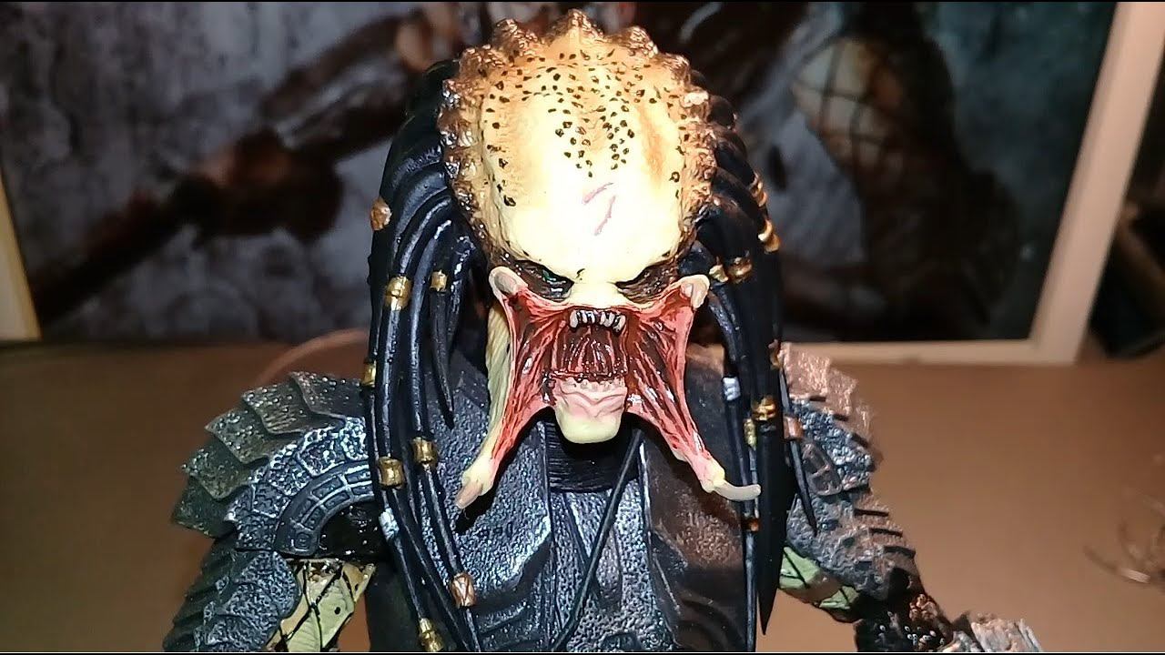 Review + Antifake Tips! 2015 Neca AVP Scar Predator (Unmasked) Series 14! смотреть онлайн