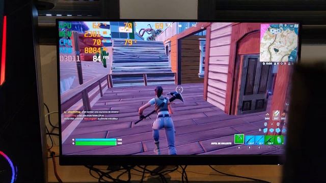 FAST TEST RX 560 i5 4670K 16GO FORTNITE GAMEPLAY смотреть онлайн