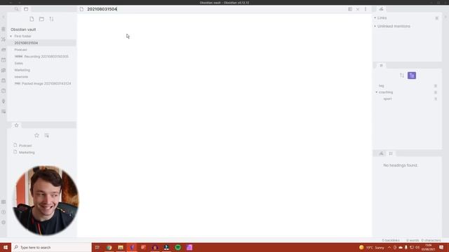 How To Build A Second Brain In Obsidian (2021)