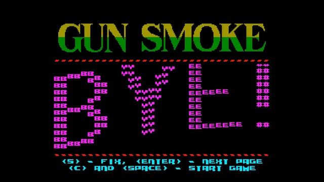 Gun Smoke Crack Intro - Welcome Corporation [#zx spectrum] смотреть онлайн