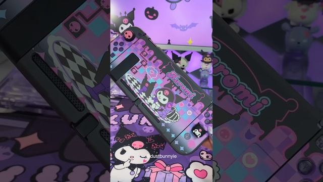 kuromi switch!! from @wishavenofficial4997 ??? #kuromi #sanrio #asmr #cute #unboxing #nintendo смотреть онлайн