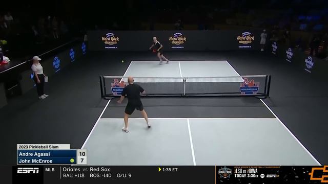 John McEnroe Challenged Andre Agassi and This is What Happened?! смотреть онлайн
