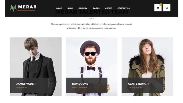 Merab - Creative Multipurpose WordPress Theme смотреть онлайн