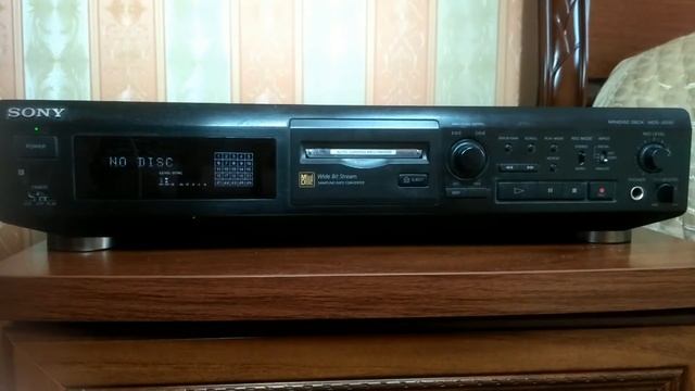 Minidisc Deck Sony Mds Je510