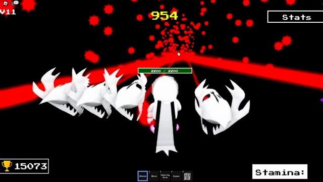 Playing as Cross Sans Showcase in Undertale Endless Route Roblox смотреть онлайн