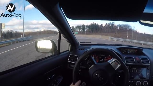 Driving the 2016/2017 Subaru WRX STI ! With the sun in my eyes.. POV ! смотреть онлайн