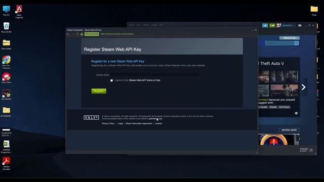 How To Change Steam API Key (EASY!) смотреть онлайн