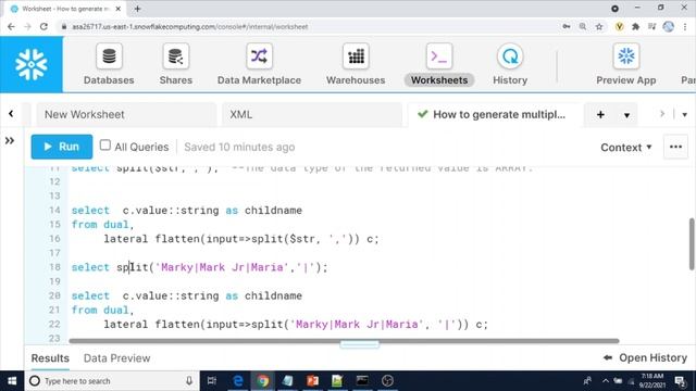 How to generate multiple records from a single string?|Snowflake|DataCloud|VCKLY Tech|Snowflake DWH смотреть онлайн