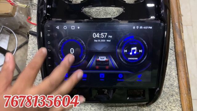 Duster Android Stereo | Black Glossy Frame 4/32 with Apple Carplay & Android Auto смотреть онлайн
