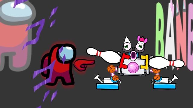 Mini Crewmate Kills BanBan but WUBBOX Characters - Part 2 | Among Us смотреть онлайн