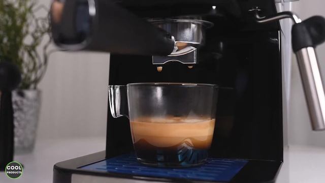 Wamife Coffee Machine with Milk Frother | REVIEW смотреть онлайн
