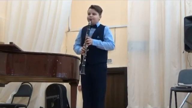 Н. Раков "Вокализ" Зимин Арсений г. Псков 12 лет ДМШ 5 смотреть онлайн