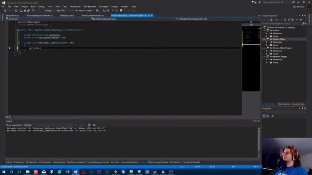 Creating Sparking Collision Trails - Lets Make Asteroids VR смотреть онлайн