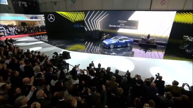 2019 Mercedes AMG GT 4 Door Coupe смотреть онлайн