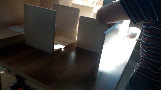 Сборка стеллажа с дверцами часть 3 смотреть онлайн