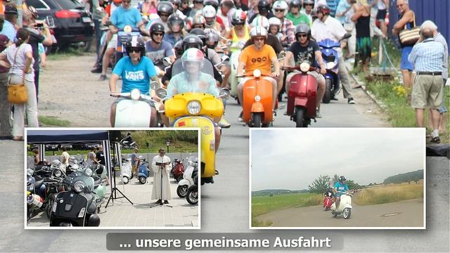 7. Vespa-APE-Treffen im Itzgrund 20.07.2014 смотреть онлайн