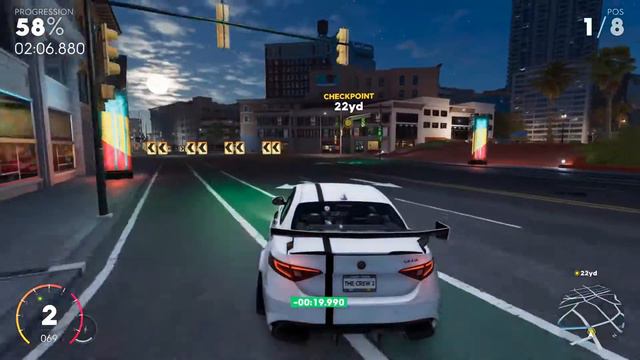 The Crew 2 - Alfa Romeo Guilia Test Time смотреть онлайн