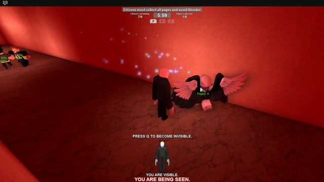 [ROBLOX: Stop it Slender 2] - Lets Play w/ Friends Ep 1 - I'm Slender + Win! смотреть онлайн