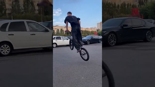 трёха в 2 на плашке #bmx4life #bmxlife #fail #street #bmx #moto #ramones #rickowens #питбайк смотреть онлайн
